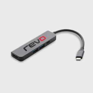 RCS gerecycled aluminium hub met HDMI input