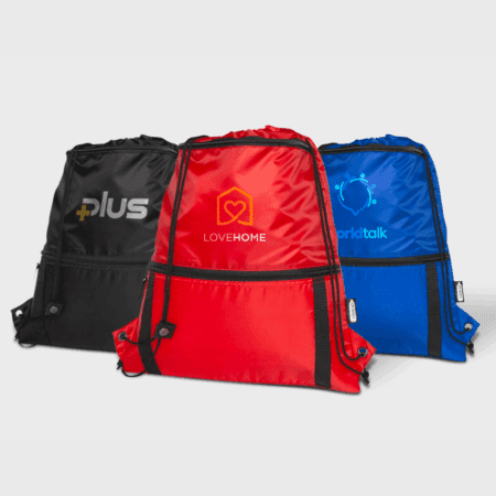 Gerecyclede geÃ¯soleerde tas met trekkoord