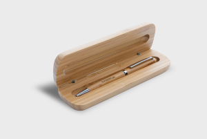 Bamboe pen met doosje