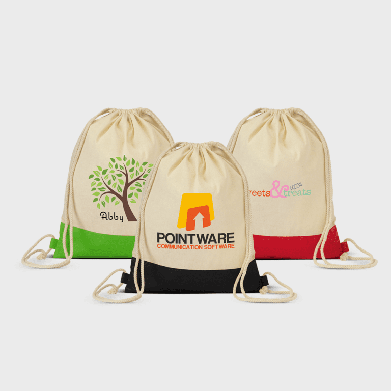 Katoenen rugzakje 125 g/mÂ²