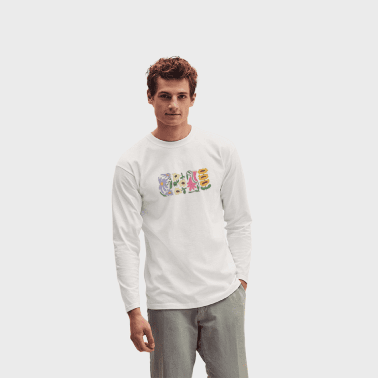 Premium T-shirt met lange mouwen