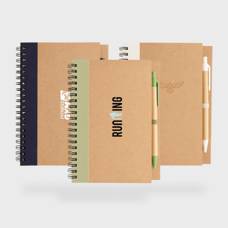 Wire-O notitieboek kraft