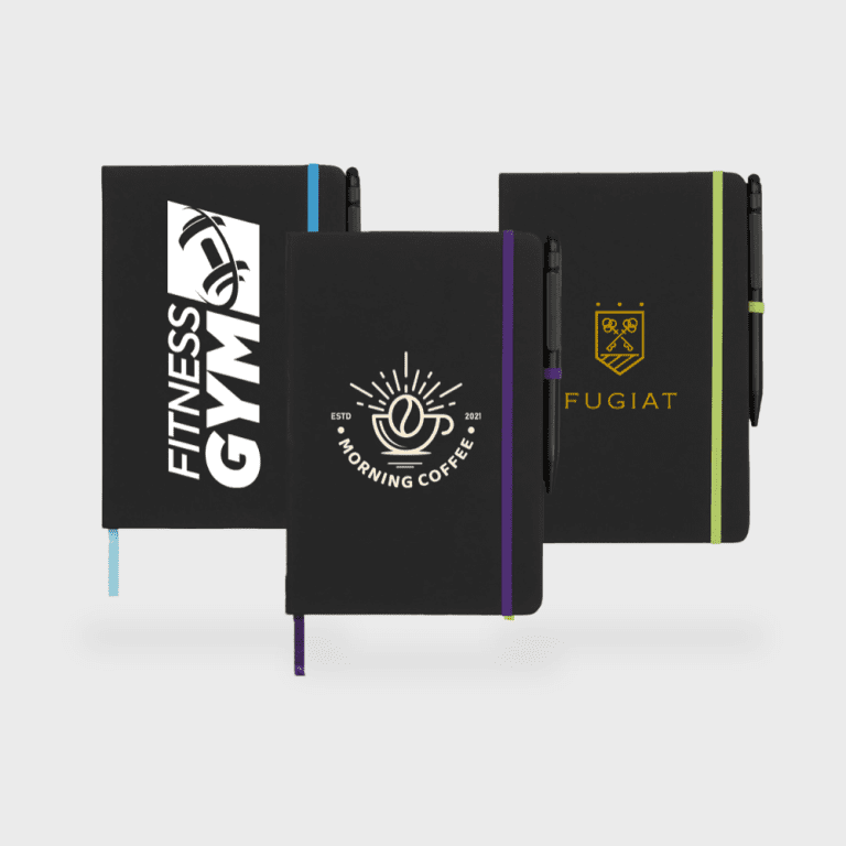 Noir edge A5 notitieboek