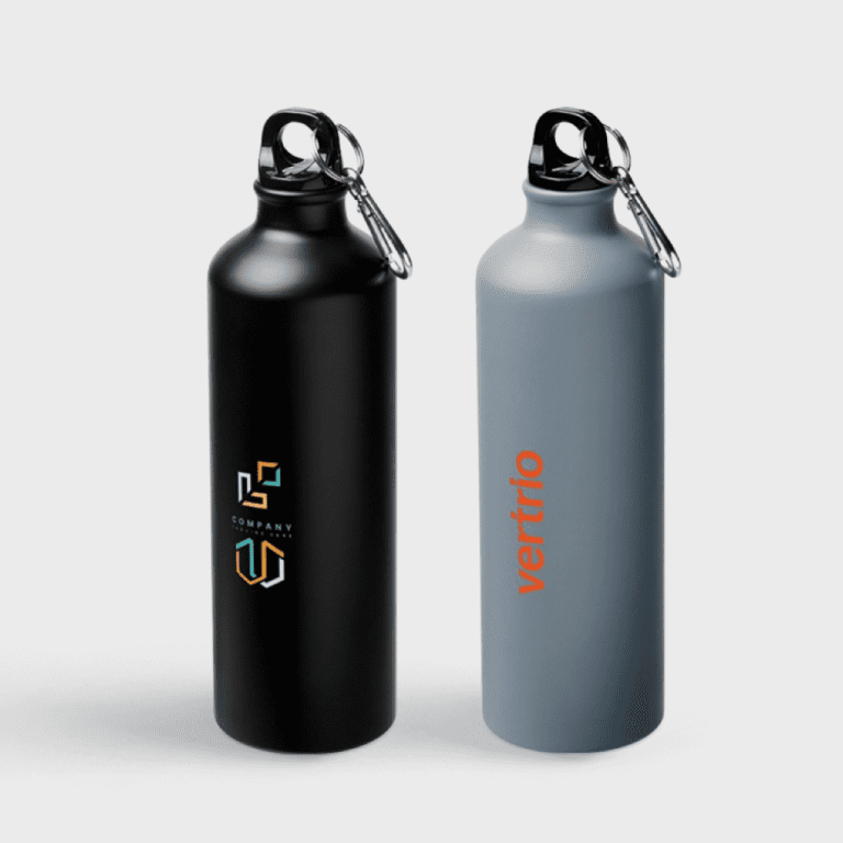 Matte drinkfles met karabijnhaak | 770 ml