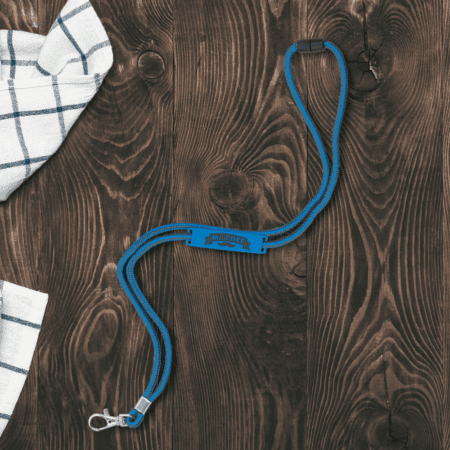 Koord lanyard met logo