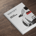 Wire-o brochure als menukaart