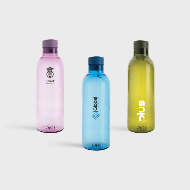 Gerecycleerde plastic waterfles | 1 liter