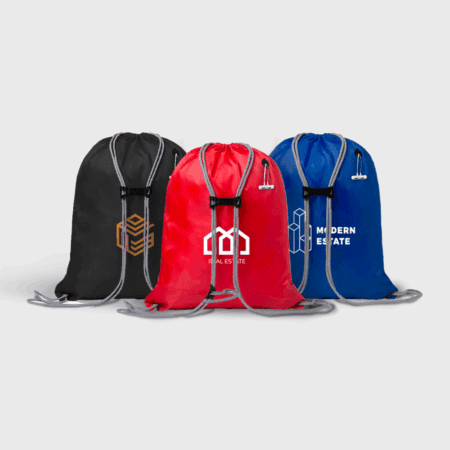 Rugzakjes met metalen afwerking