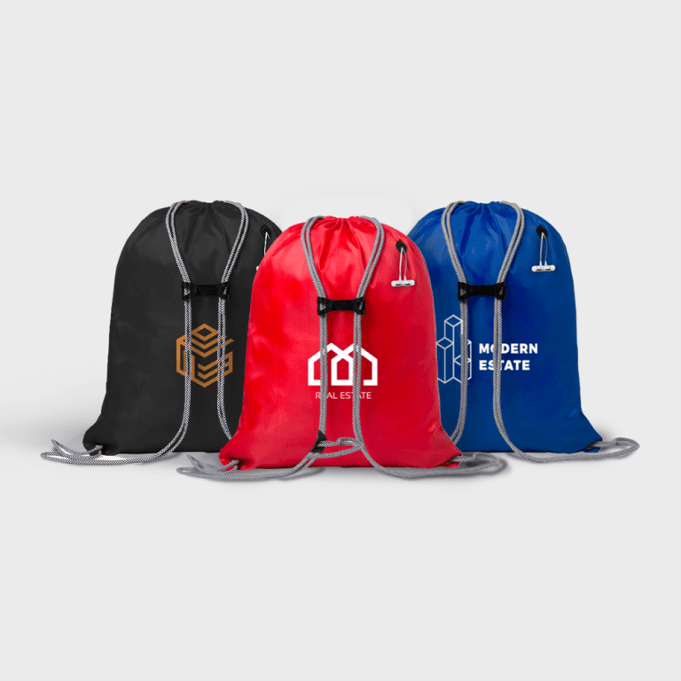 Rugzakjes met metalen afwerking