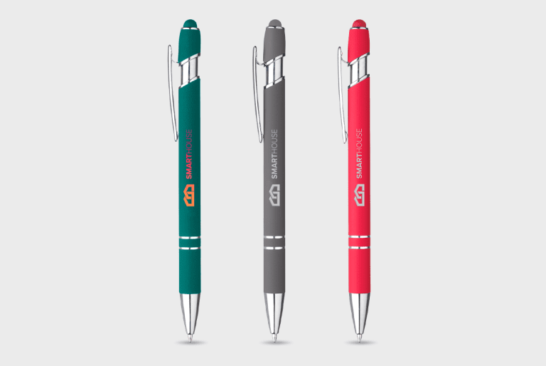 Soft touch stylus pennen