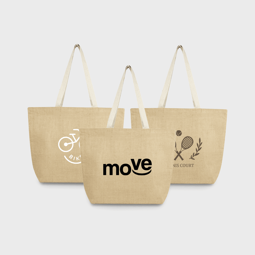 m jute tote bag 12L PDP