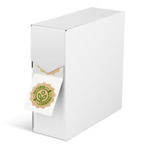 Duurzame stickers op rol