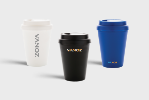 Herbruikbare dubbelwandige koffiebeker | 300 ml