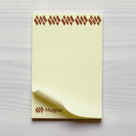 Zelfklevende Memoblokken.