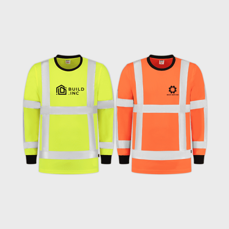 Tricorp regular fit reflecterend T-shirt met lange mouwen