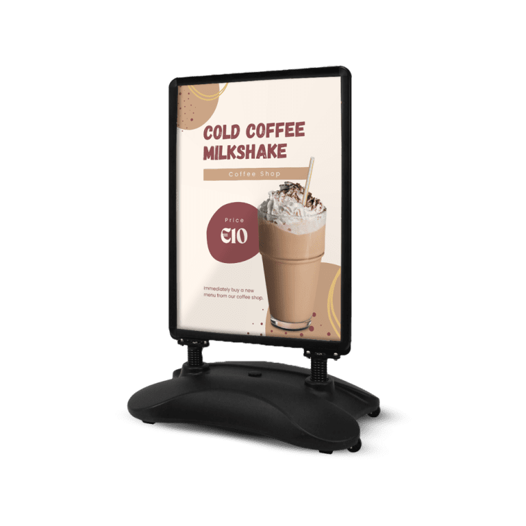 Stoepborden met watertank