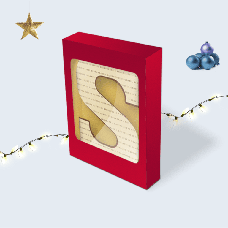 Chocoladeletters S all-over