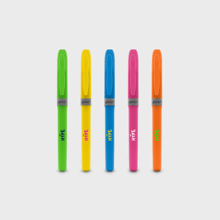 BIC® Brite Liner® Grip Markeerstift