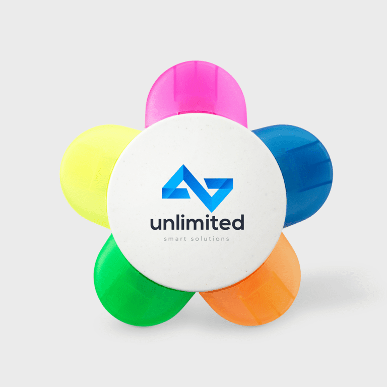 Bloem markeerstift van gerecyclede melkpakken