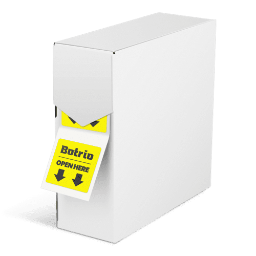 product image 500x500 labels on roll fluor